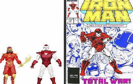 Iron Man Marvel Universe Iron Man Comic Pack - Silver