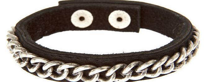 Iron Stag Mens Iron Stag Cassida Bracelet - Black/Metal