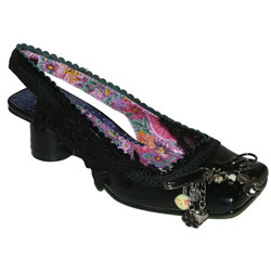 IRREGULAR CHOICE IC CIRCLE HEEL SLINGBACK