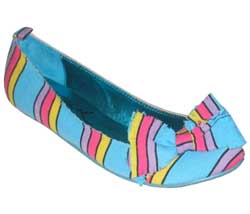 IRREGULAR CHOICE IC FABRIC BOW CT