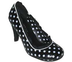 Irregular Choice IC FRILLY POLKA HIGH CT