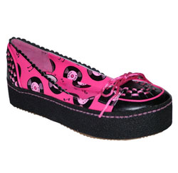 IRREGULAR CHOICE IC GUM SOLE RECORD PUMP