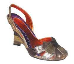 IRREGULAR CHOICE IC LAYERED WEDGE