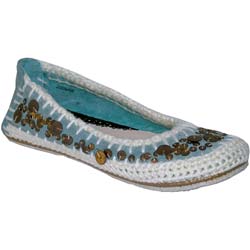 IRREGULAR CHOICE IC PAPOOSE CROCHET PUMP