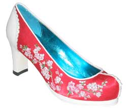 IRREGULAR CHOICE IC TURNED TOE COURT