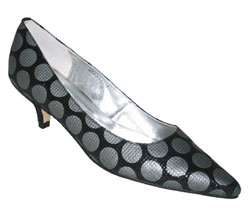 IRREGULAR CHOICE ORIENT CIRCLE PRINT COURT