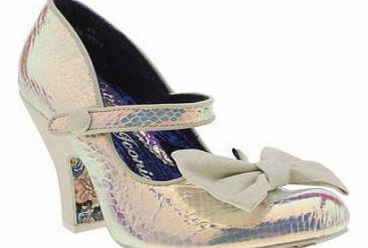 womens irregular choice white fancy this party