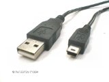 Unbranded 5m USB 2.0 5-pin Mini B Cable A Male to Mini B