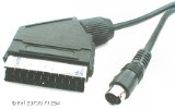 S-Video(PC DVD VHS) Out to Scart (TV) Device Cable