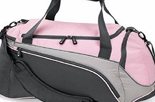 Is Woman Pink sports gym fitness bag womens ladies