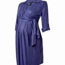 Isabella Oliver Pianna iris blue shirt dress