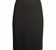 Isabi Black ponte pencil skirt