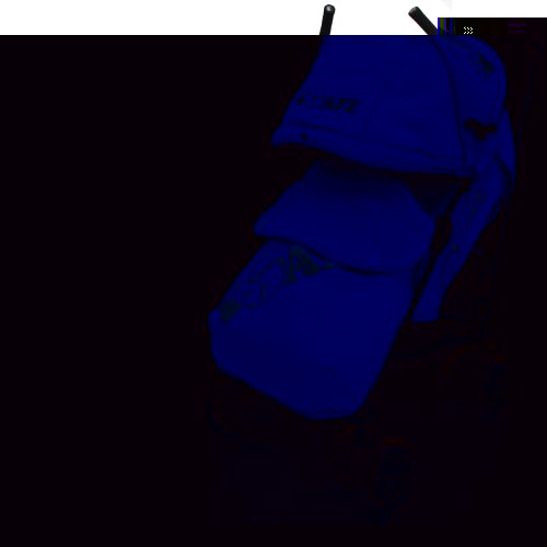 iSafe buggy Stroller Pushchair - Navy Complete With Footmuff, HeadSupport and Raincover