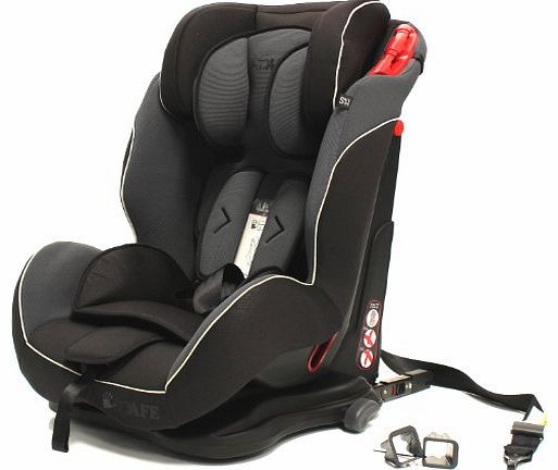 iSafe  S06W Isofix Duo Trio Plus Isofix and Top Teether Car Seat (Mocca)