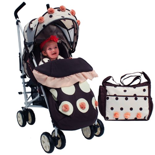 iSafe New Limited Edition Buggy Stroller Pushchair Full of Flowers