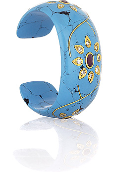 Isharya Abstract floral cuff