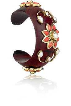 Isharya Coral nizam wood cuff