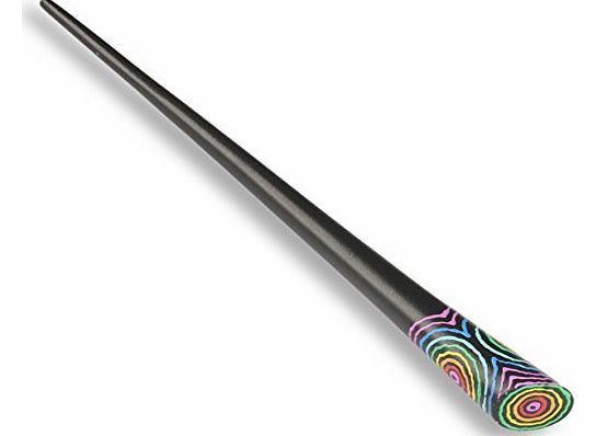 Island Piercings  Hair Pin Fork Hairpin hand crafted from wood rainbow design HN223