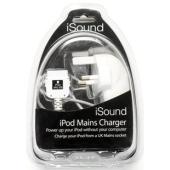 isound iPod UK Mains Charger With Dock Connector