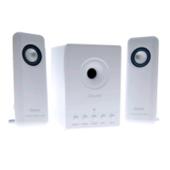 isound is-15 iPod/MP3 Portable Speakers (White)