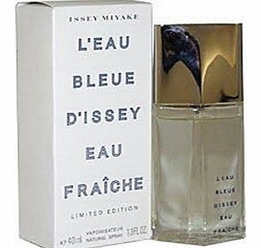Issey Miyake LEau Bleue Fraiche Pour Homme by Issey Miyake Eau de Toilette Spray 40ml