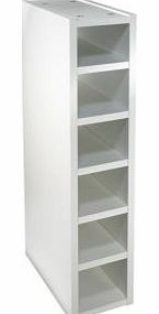 IT Kitchens White Classic Style Wine Rack