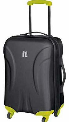 IT Luggage IT Contrast Small 4 Wheel Suitcase - Black
