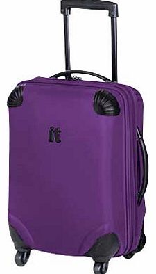 IT Luggage IT Frameless Small 4 Wheel Suitcase - Purple