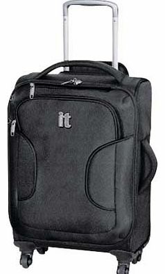 IT Megalite Small 4 Wheel Suitcase - Black