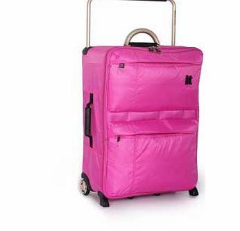 IT Luggage IT Worlds Lightest Medium 2 Wheel Suitcase - Pink