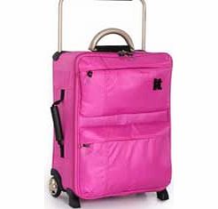 IT Luggage IT Worlds Lightest Small 2 Wheel Suitcase - Pink