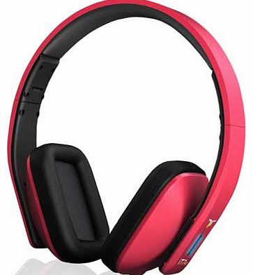 x2 Wireless Bluetooth NFC Headphone - Pink