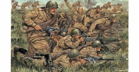 Italeri WW2 Russian Infantry - 1/72 Plastic Model Soldier Kit