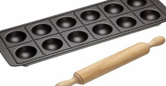 Italian Collection World Of Flavours Italian Non-Stick Ravioli Mould Tray