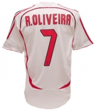 Italian teams Adidas 06-07 AC Milan away (R.Oliveira 7)