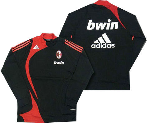 Italian teams Adidas 07-08 AC Milan Sweat Top