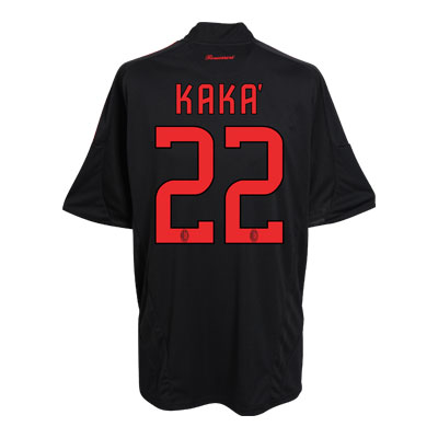 Italian teams Adidas 08-09 AC Milan 3rd (Kaka 22)