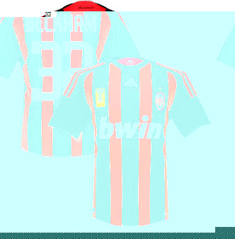 Adidas 08-09 AC Milan Champions home (Beckham 32)