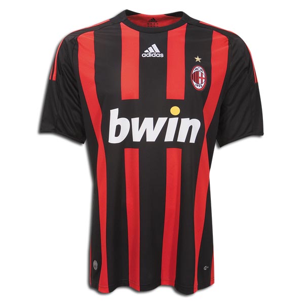 Adidas 08-09 AC Milan home - Kids