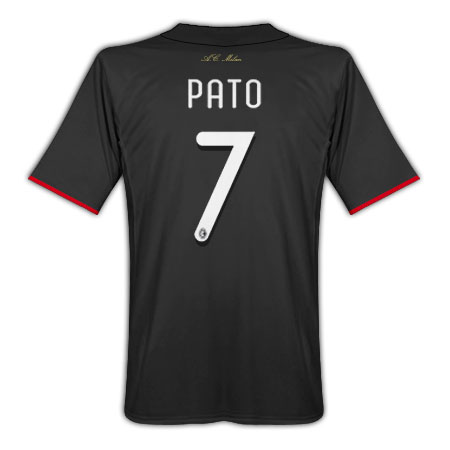 Italian teams Adidas 09-10 AC Milan 3rd (Pato 7)