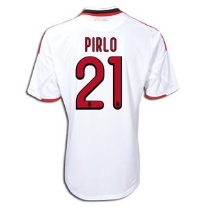 Italian teams Adidas 09-10 AC Milan away (Pirlo 21)