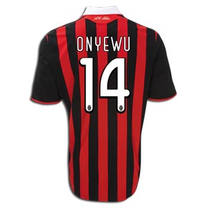 Adidas 09-10 AC Milan home (Onyewu 14)