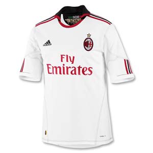 Adidas 2010-11 AC Milan Adidas Away Football Shirt