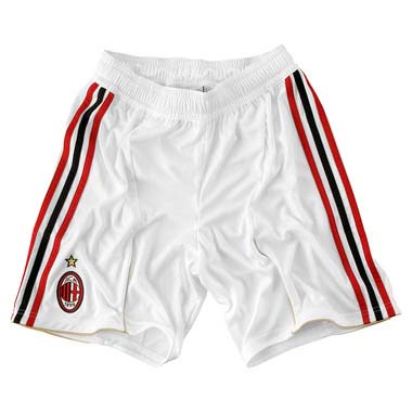 Adidas 2010-11 AC Milan Adidas Home Football Shorts