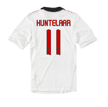 Italian teams Adidas 2010-11 AC Milan Away Shirt (Huntelaar 11)