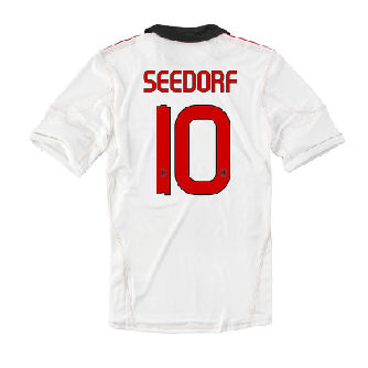 Adidas 2010-11 AC Milan Away Shirt (Seedorf 10)