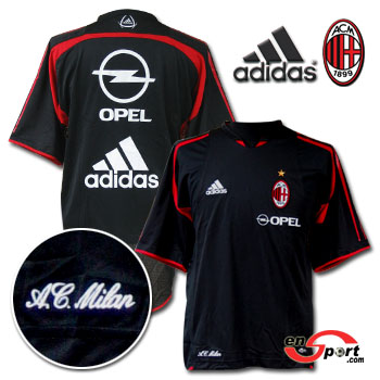 Adidas AC Milan training shirt - black 04/05