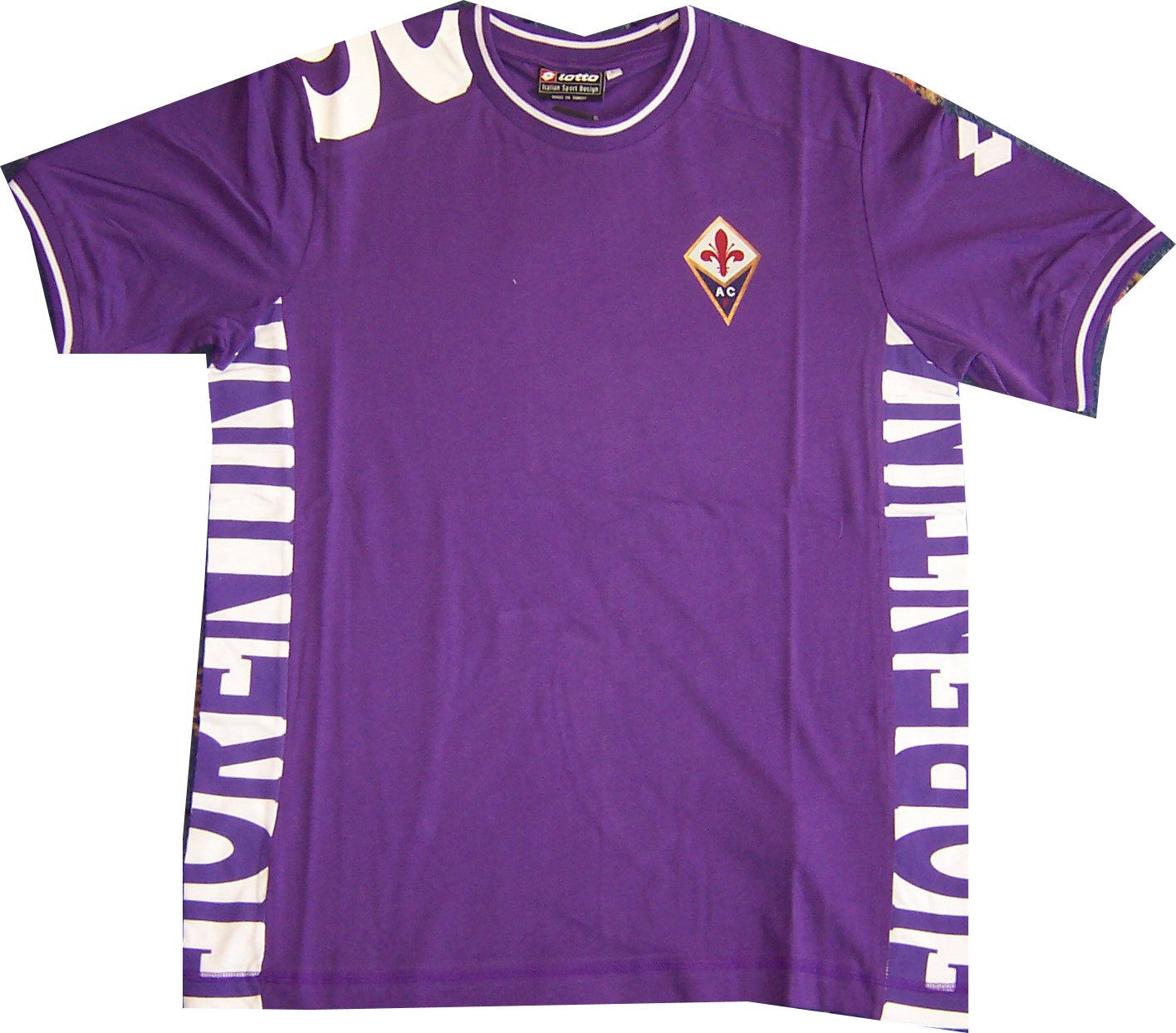 Italian teams Fiorentina Lotto 06-07 Fiorentina T-Shirt (purple)