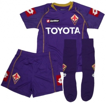 Italian teams Lotto 08-09 Fiorentina Home Mini Kit