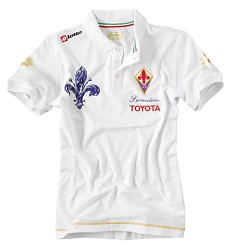 Lotto 09-10 Fiorentina Polo shirt (white)